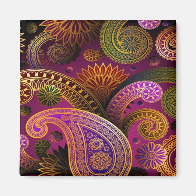 Imã Paisley Purple (Frente)