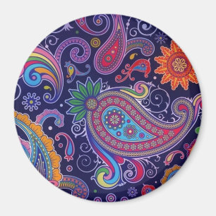Imã Paisley Purple rosa