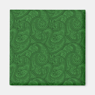 Imã Paisley verde