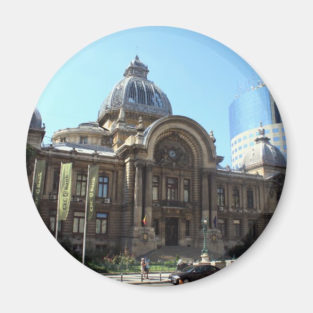 Imã Palácio CEC em Bucareste (Frente)