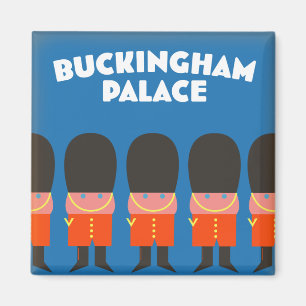 Imã Palácio de Buckingham Londres de trem Era Seca Mag
