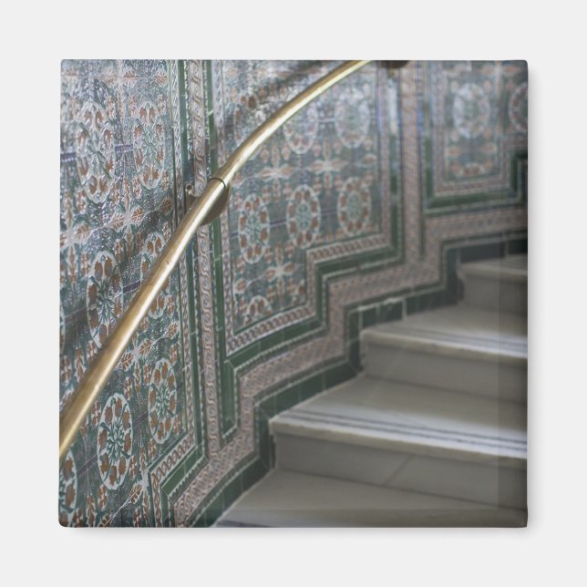 Imã Palacio de Comunicações, azulejos mouriscos (Frente)