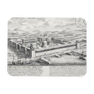Ímã Palácio de Diocletian (245-313), separação,