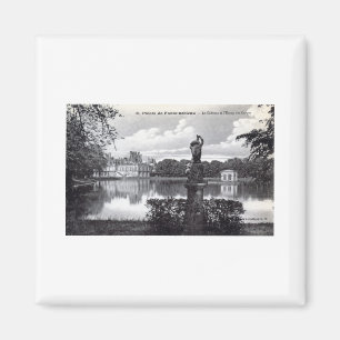 Imã Palácio de Fontainebleau, vintage 1910 de France