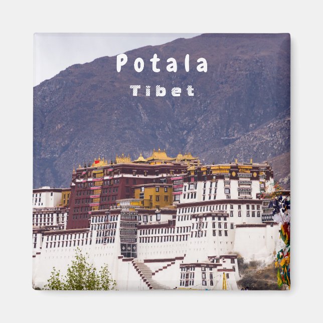 Imã Palácio de Potala em Lhasa - Tibete (Frente)