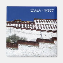 Imã Palácio de Potala, Lhasa - Tibete (Imã de geladeir