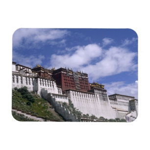 Ímã Palácio de Potala na montanha a casa do Dalai