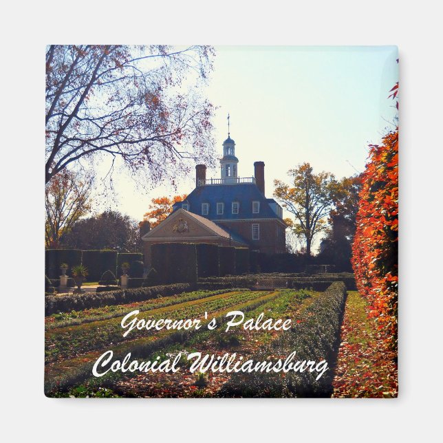 Imã Palácio do governador, Colonial Williamsburg (Frente)
