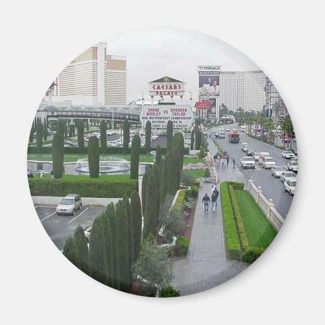 Imã Palácio dos Casinos de Hotéis de Las Vegas (Frente)