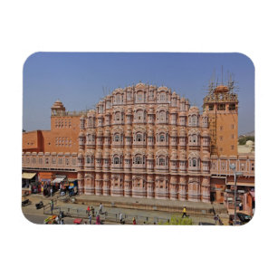 Ímã Palácio dos ventos (Hawa Mahal), Jaipur, Índia,
