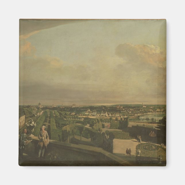 Imã Palácio e Jardim de Kaunitz, Viena, 1759/60 (Frente)