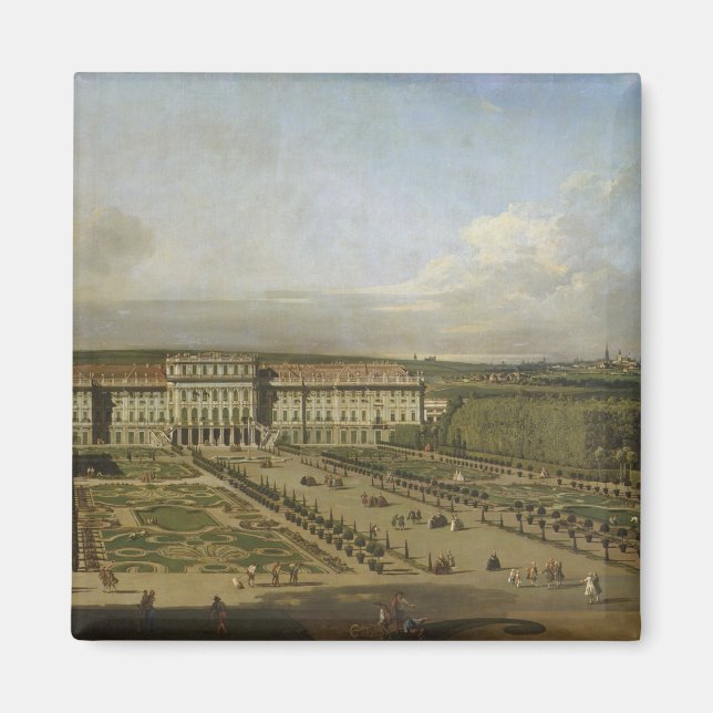 Imã Palácio e jardins Schonbrunn, 1759-61 (Frente)