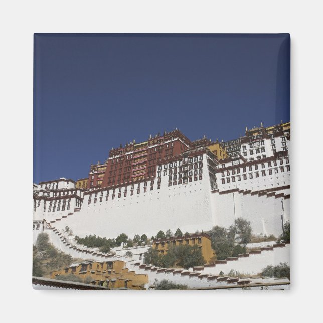 Imã Palácio Potala em Lhasa, Tibete. (Frente)