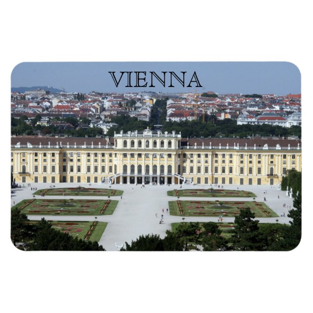 Ímã palácio vienna schönbrunn (Horizontal)