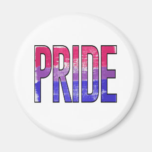 Imã Palavra de Orgulho Bissexual