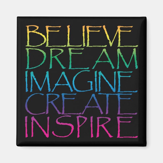 Imã Palavras Inspiracionais (Frente)