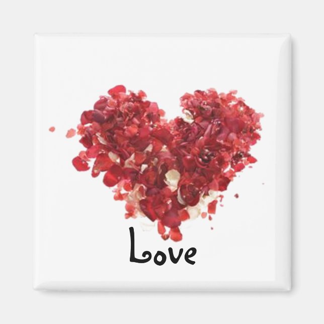 Imã Palavras Para Viver Por: Love-Magnet (Frente)