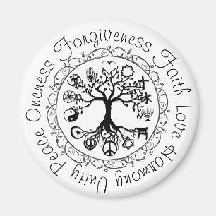 Imã Palavras Positivas Personalizadas