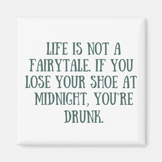 Imã palavras sarcásticas engraçadas (Frente)