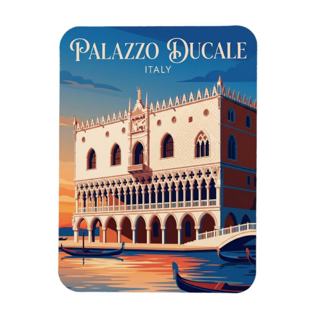 Ímã Palazzo Ducale, Veneza, Itália Itália (Vertical)