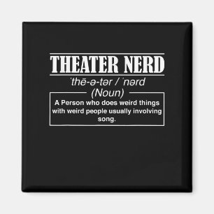 Imã Palco de definição de Nerd atriz Acionador de tamp