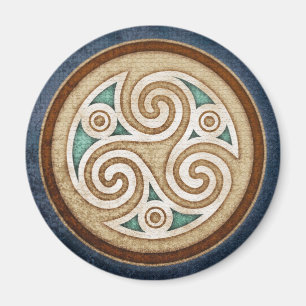 Imã Pale Triskele Magnet