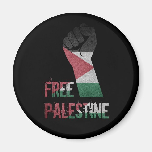 Imã palestina livre levantada punho palestino (Frente)