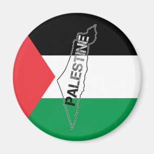 Imã Palestina Livre Mapa da Palestina na Bandeira da P