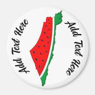 Imã Palestina - Mapa Watermelon - Símbolo da liberdade
