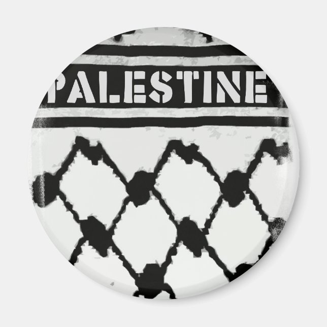 Imã Palestine Keffiyah (Frente)