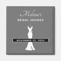 Palhaço branco elegante na Cinza - Chá de panela N