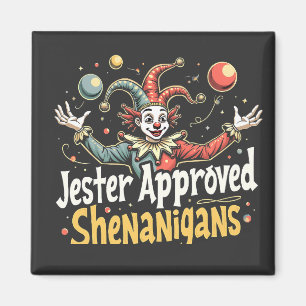 Imã Palhaço de circo de Shenanigans aprovado por Jeste