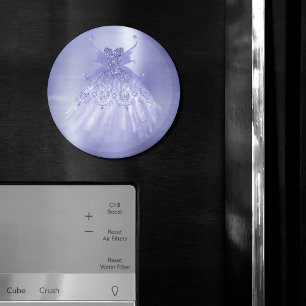 Imã Palhaço de Lavanda Wing   Sheen Roxo Iridescente