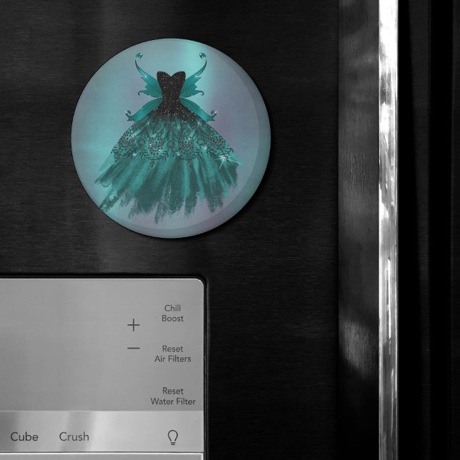 Imã Palhaço de Teal de Fada Gótica | Ovinos Verdes Pro (Criador carregado)