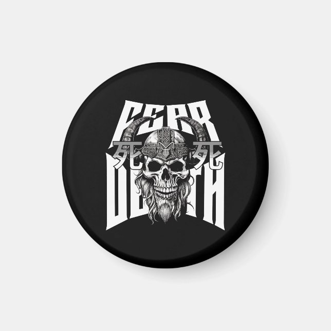 Imã Palhaço do crânio (Frente)