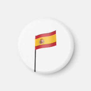Imã Palito de dente com bandeira espanhola