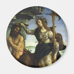 Imã Pallas e o Centauro por Sandro Botticelli