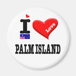 Imã PALM ISLAND - I Love