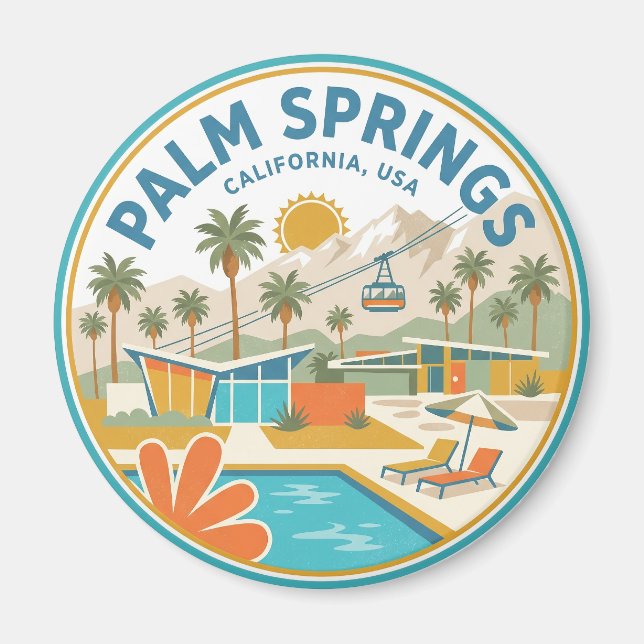 Imã Palm Springs EUA (Frente)