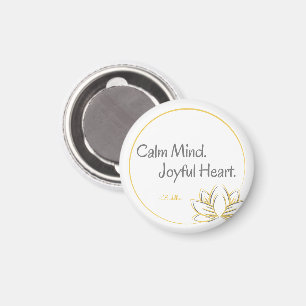 Imã Palma Calma, Joyful Heart Quote