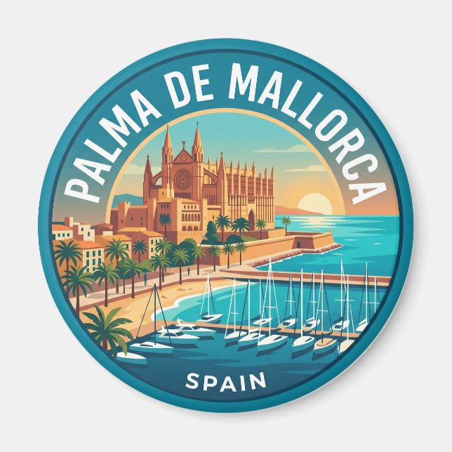 Imã Palma de Maiorca Espanha (Frente)