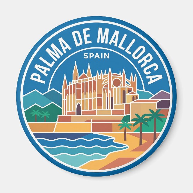 Imã Palma de Maiorca Espanha (Frente)