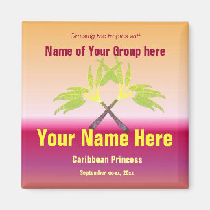 Imã Palmas cruzadas Grou [cruzeiro