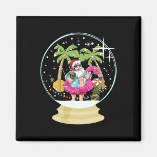 Imã Palmeira de Natal Praia de Surf Bola de Neve de Ve