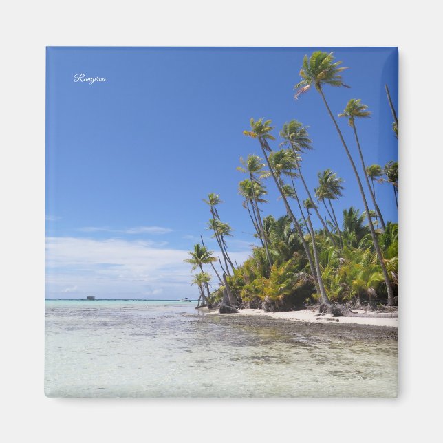 Imã palmeiras de Rangiroa (Frente)