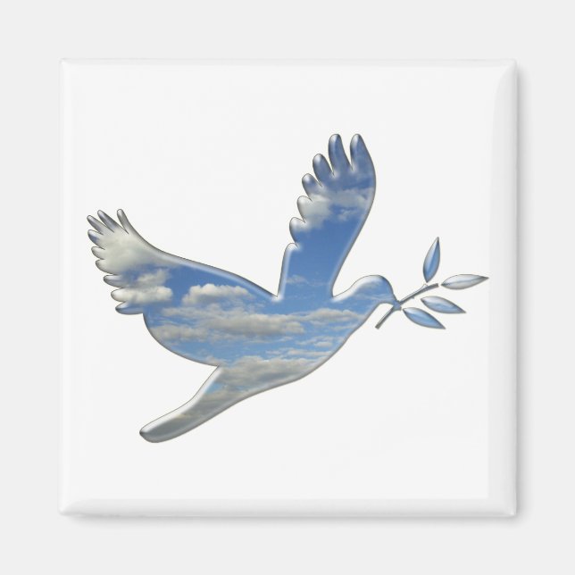 Imã paloma (Frente)