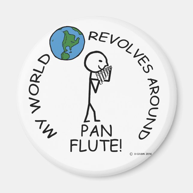 Imã Pan Flute - Mundo Revola-se (Frente)
