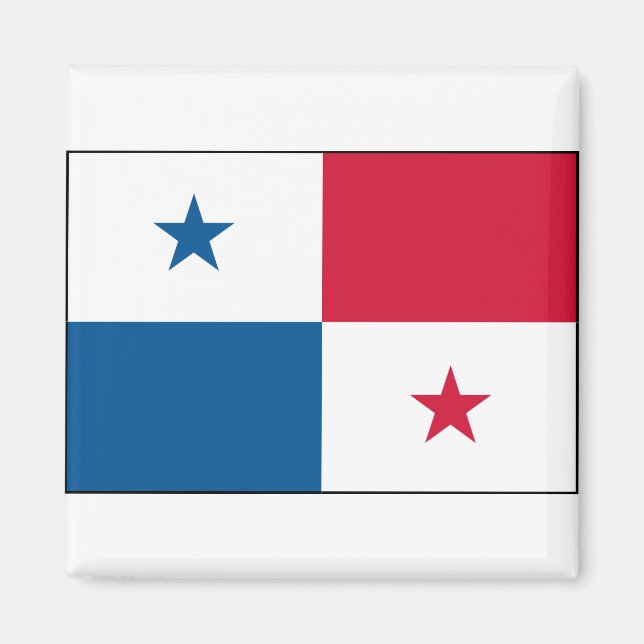 Imã Panamá - Bandeira Nacional - Atual (Frente)