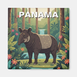 Imã Panamá Tapir na Viagem do Parque Nacional de Coiba