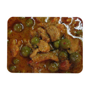 Ímã Panang Thai Curry [พ ะ แ น ง] ... Comida